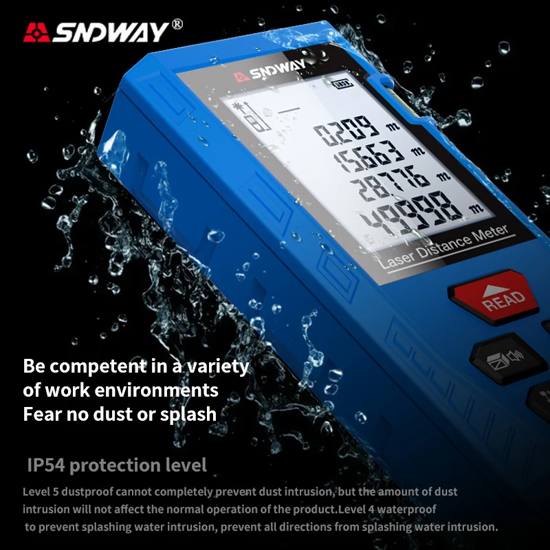 SNDWAY Laser Distance Meter Digital Range Finder 100m 70m 50m Rangefinder Trena Lazer Tape Measure Ruler Roulette Measurer Tool tape measure laser rangefinder distance meter laser tape measure digital tape measure
