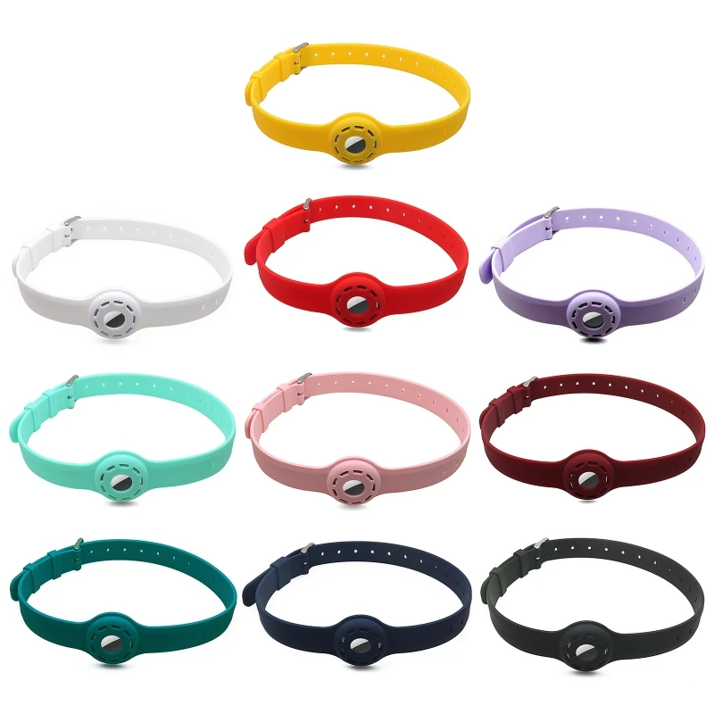 

for Cat Collar for Apple Holder Soft Silicone Collars Adjustable Length