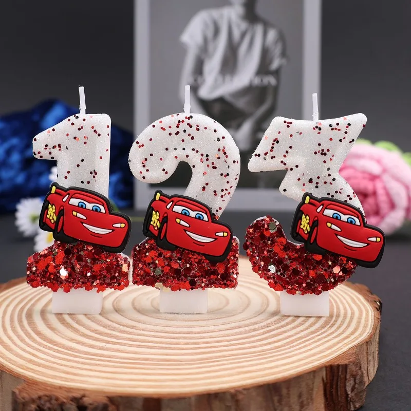 Cartoon 0-9 Digitale Kuchendekoration Geburtstagstorten-Dekoration für Persönliche Feiern Abschlussfeiern Halloween Weihnachten