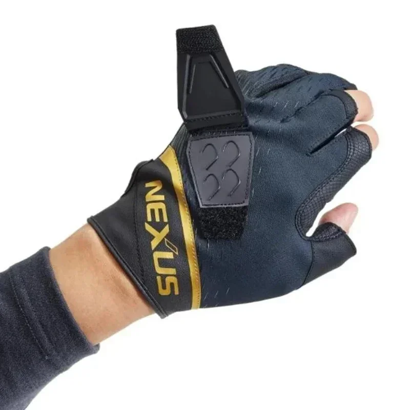 Fishing Gloves Anti-slip Winter Elastic 3-Finger Cut Windproof and Warm Rock Fishing Waterproof Angling