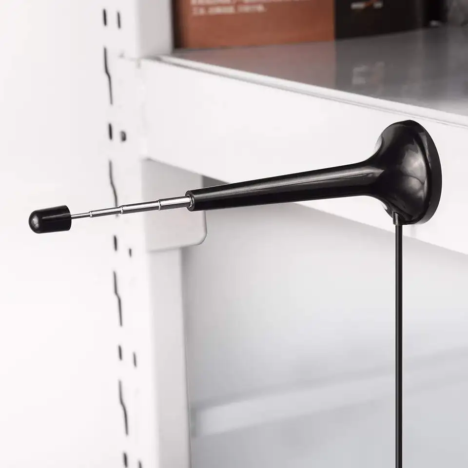 High Gain Telescopic FM DAB Antenna with Adapters