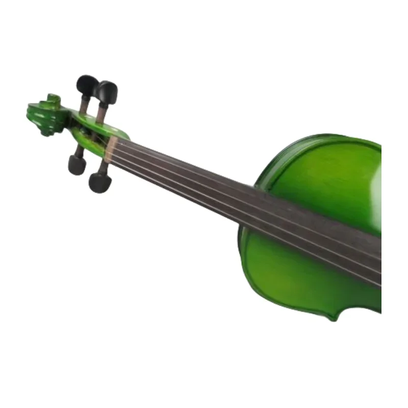 Good 4 strings Green colors 15-16" electric acoustic viola , Wonderful Sound