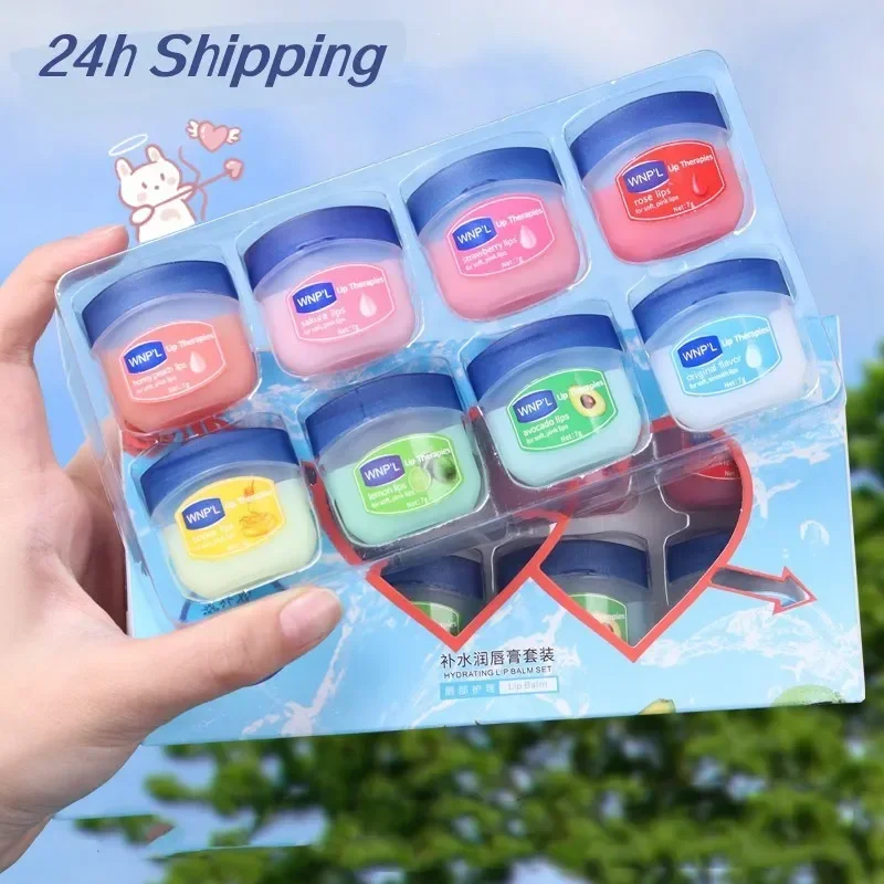 Lip Balm, 4pc/set, Natural Vaseline, Moisturizing