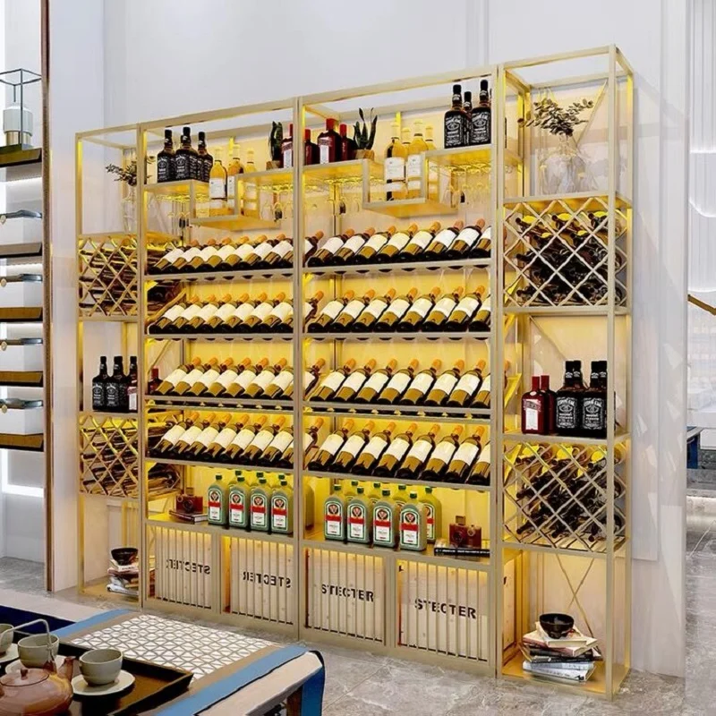 Stainless steel wine wine racks, villas, refrigerated wine