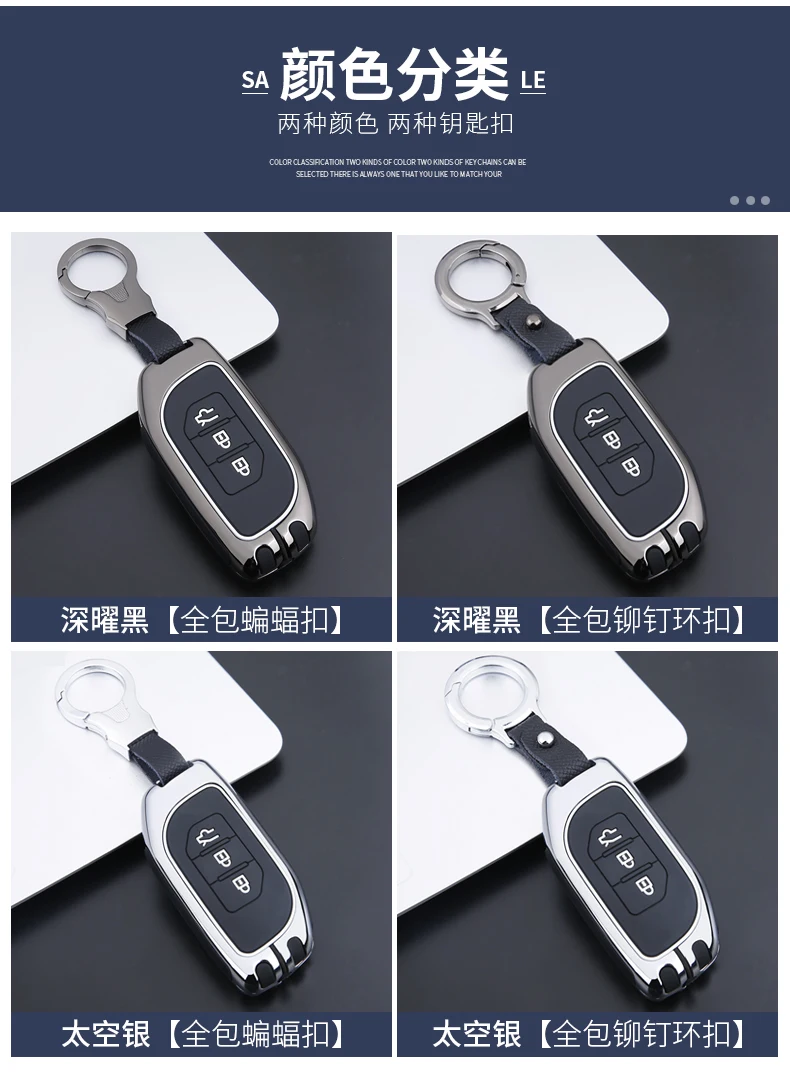 Custodia protettiva per chiave in lega di zinco per portachiavi per auto per Dongfeng Fengxing Forthing T5 EVO 2021 - Sb290ca33d9894ae5896c291d5fe42609E