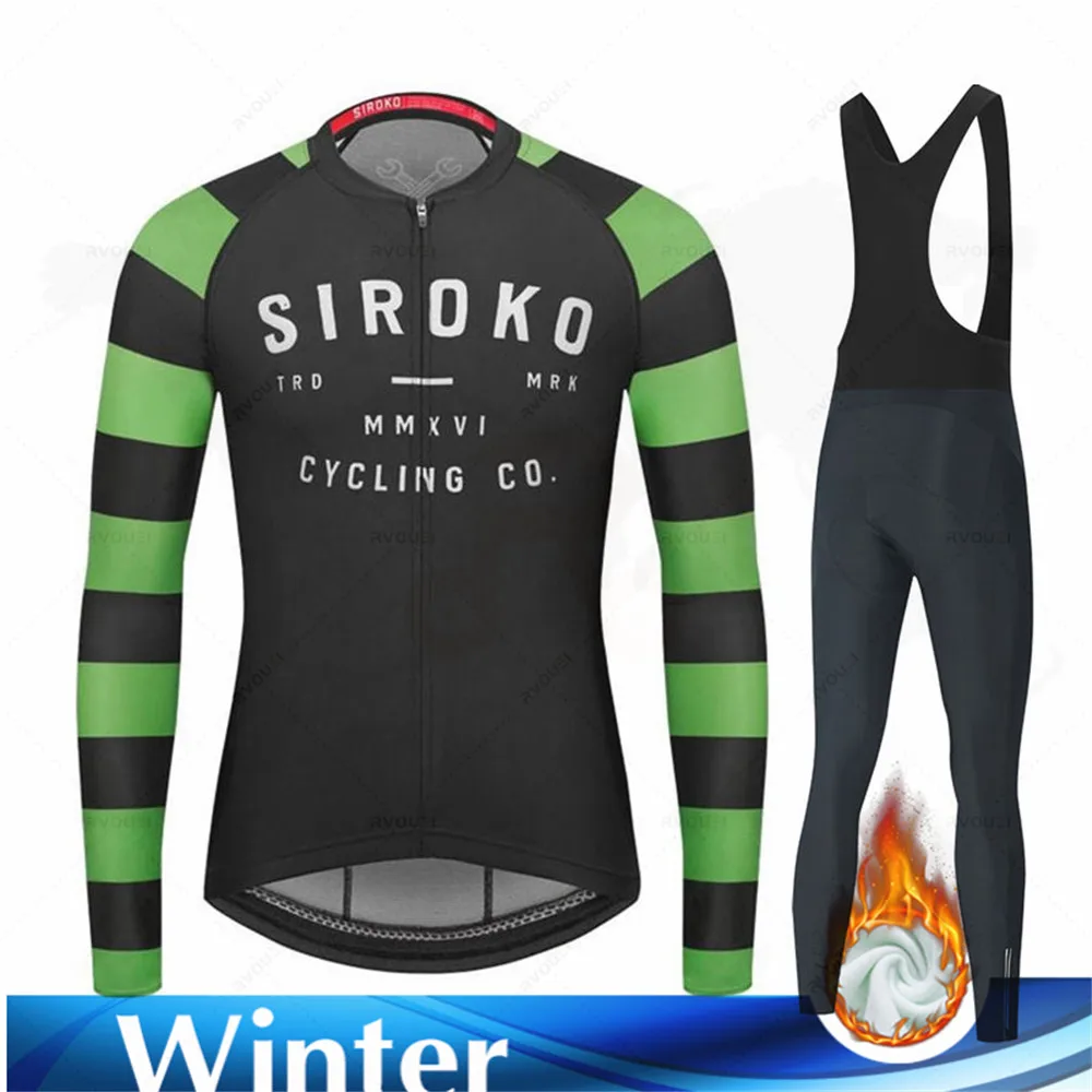 2022 novo conjunto de roupas de ciclismo inverno ciclismo térmica velo jérsei conjuntos maillot bicicleta dos homens roupas de ciclismo hombre
