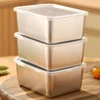 Outdoor Sealed Stainless Steel Fresh Keeping Storage Box Lunch Box Bento Storage Boxes Refrigerator Fresh-Keeping Food Containe 1