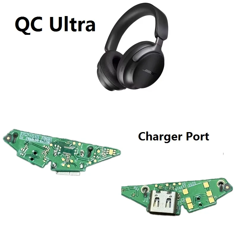 Original charger port for Bose QuietComfort Ultra Headphones