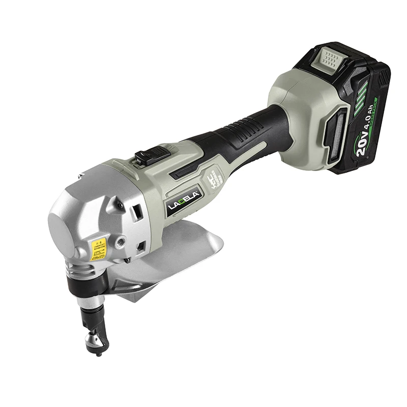 LECALA D271601 휴대용 무선 전원 가위 카드리스 20V 전기 니블러 강판..