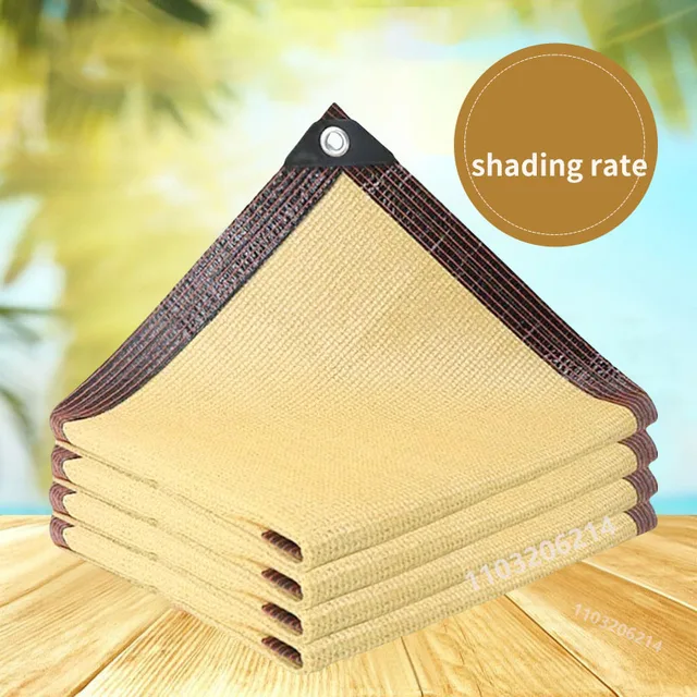 HDPE garden sunshade net, UV protection, outdoor pergola, sun visor, swimming pool canopy, plant canopy sail