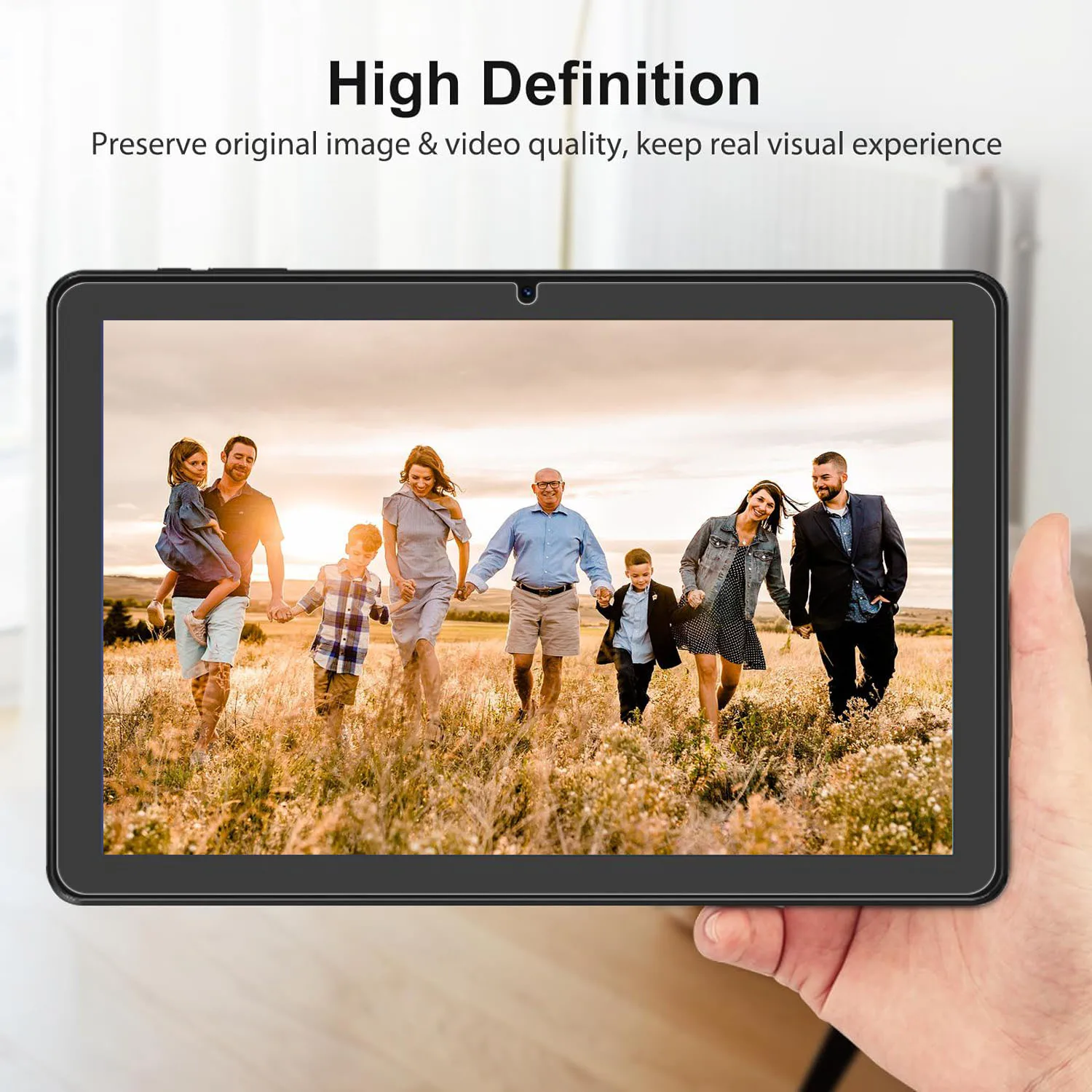 Ultra Thin Hard Clear HD Screen Protector - 2 Pack, Easy Install, Scratch Proof Tempered Glass