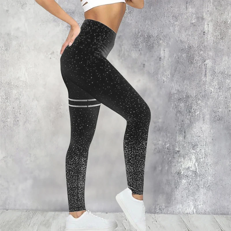 2023 Women Leggings Sexy Pants Push Up Fitness Gym Leggins Running Seamless Workout Pants Femme High Waist White Legging Black