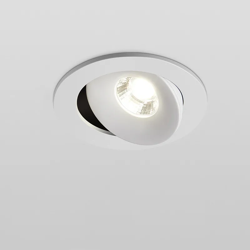 Embedded Dimmable LED Downlights 7W 9W 12W 15W 18W 20W 360&deg; Adjustable COB Ceiling Lamps Spot Lights AC90~260V led downlight recessed ceiling spotlight ceiling lamps