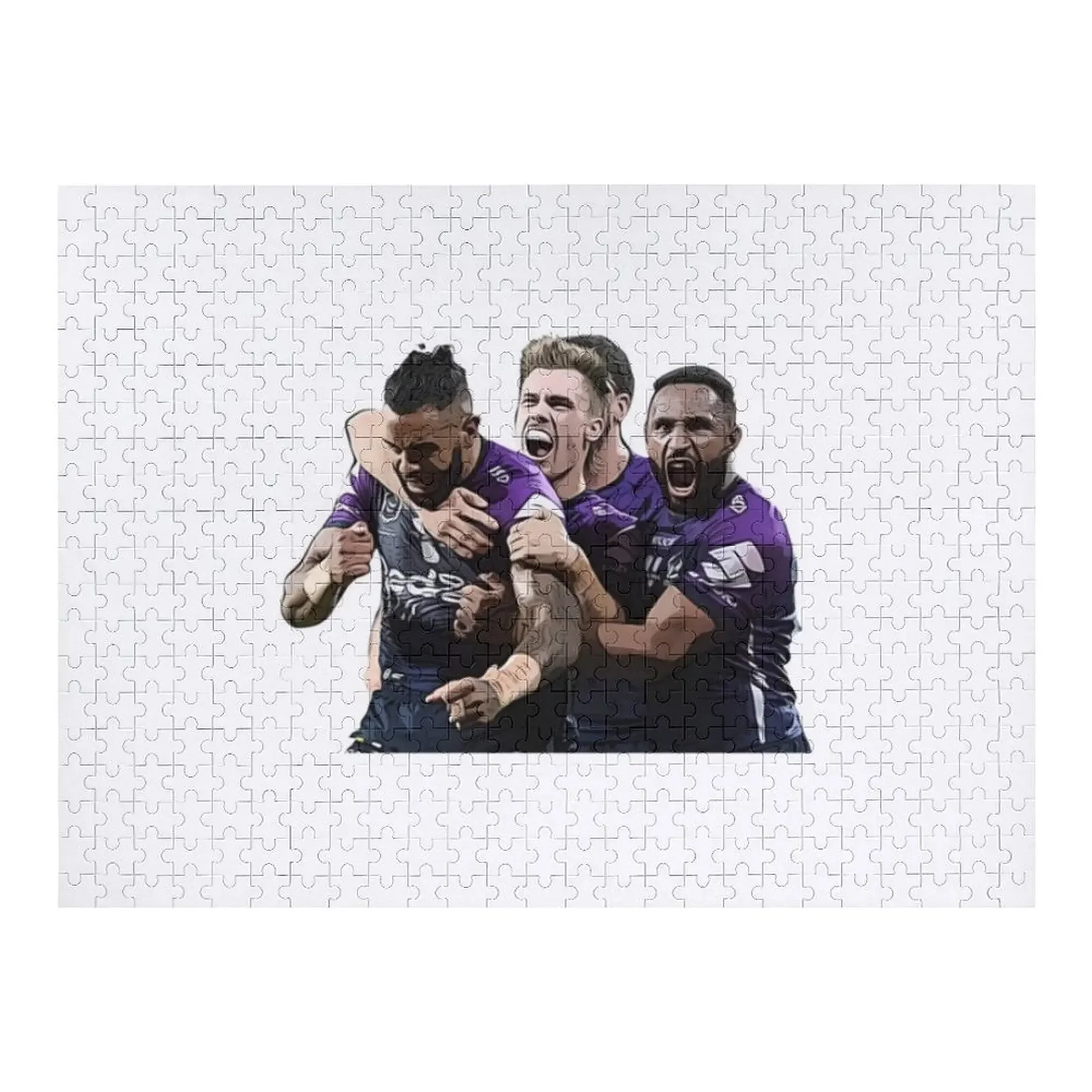Melbourne Storm 2021 Rugby Jigsaw Puzzle Personalized Gift Married Custom With Photo Personalized Toy Anime Puzzle