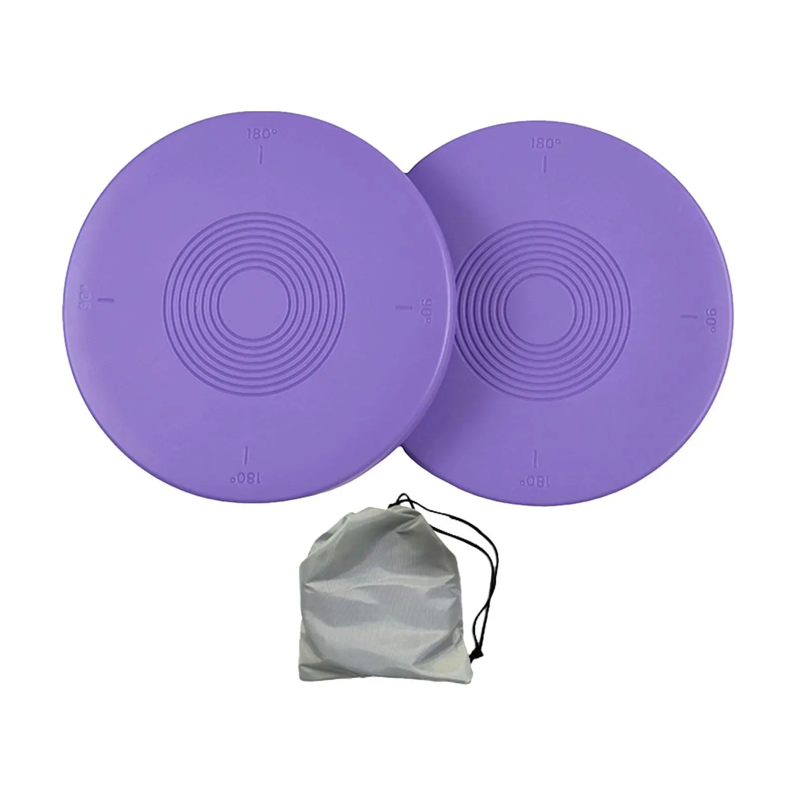2Pcs Ballet Turning Board Waist Twisting Disk Multipurpose Professional Round