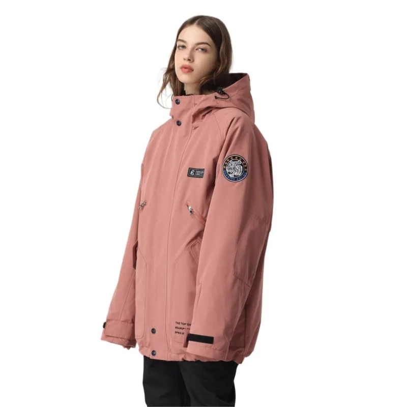 Waterproof Snowboarding Coat Warm Snowboard Ski Jacket Men Overalls Waterproof Windproof Snow Coat