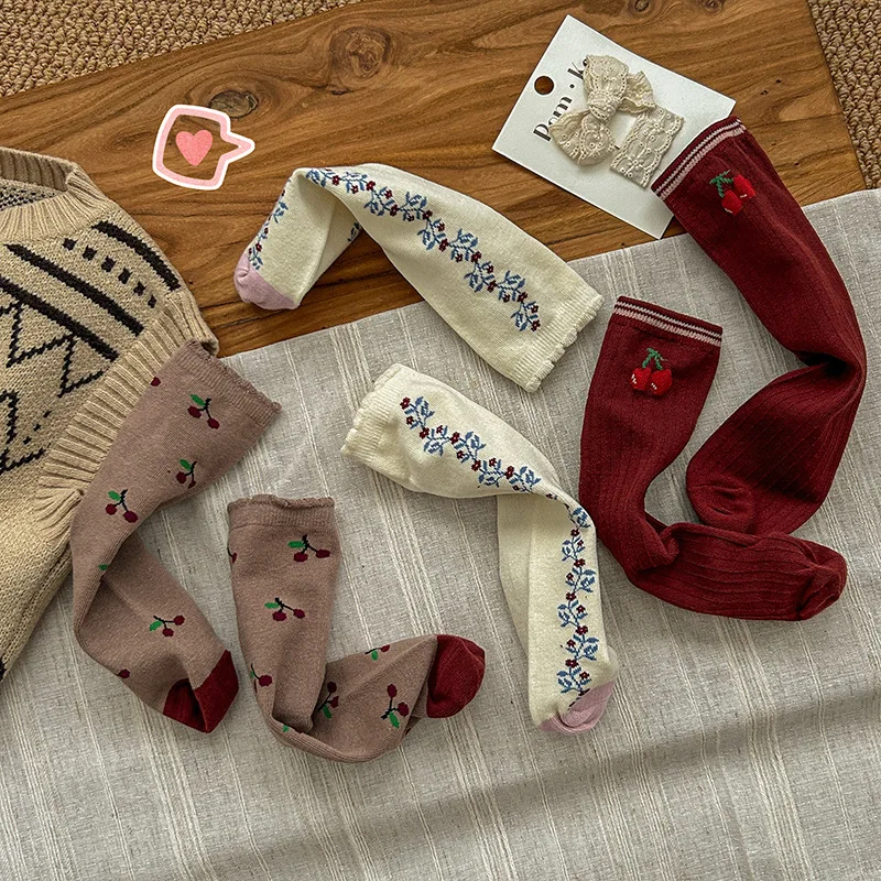 children's socks autumn and winter girls cotton baby accessproes ملابس اطفال одежда для новорождëных bebê 2 Sb29214e4c41b4cb797521279847e4157r