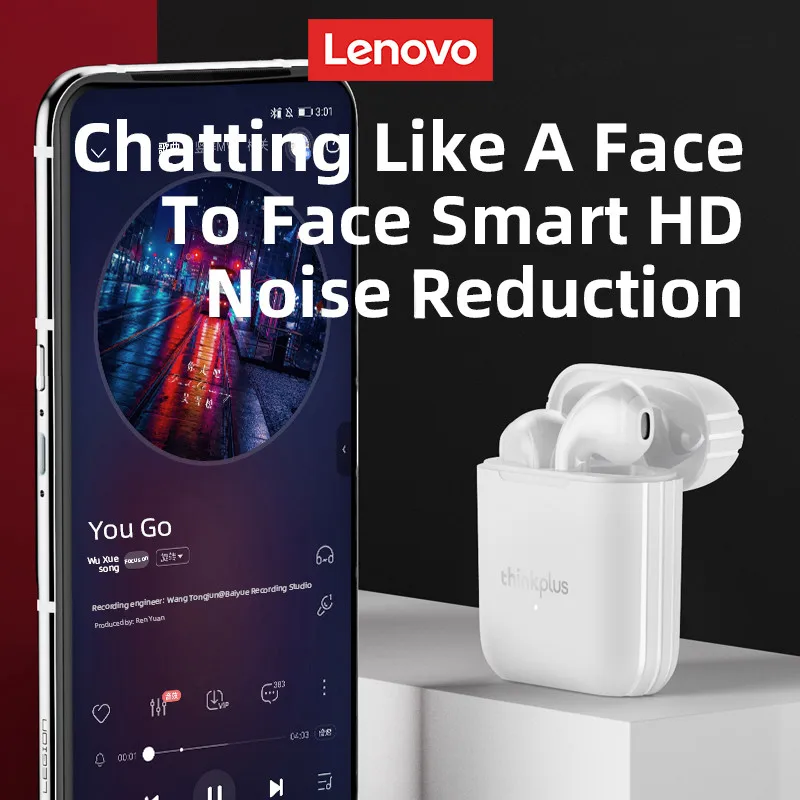 TWS-наушники Lenovo LP2 Pro с поддержкой Bluetooth 5,0 и сенсорным управлением