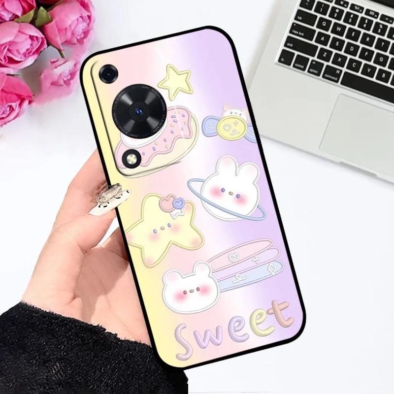 Cartoon Design Soft Silicone Phone Case - Fashion Back Cover Bumper