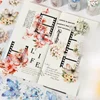 1Roll PET Tape PET Butterfly Dance Supplies Collage Handbook material Round tape Adhesives Supplies Scrapbooking cut 60mm*2m 3