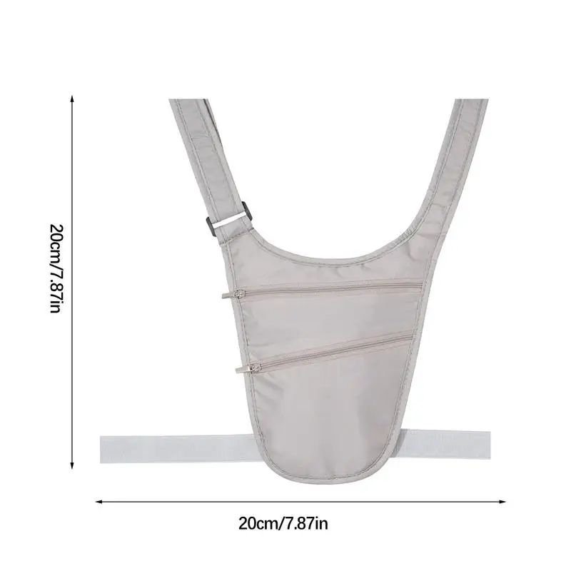 Belt Bag For Women Men Crossbody Waist Wallet Phone Bag Belt Portable Bum Bag Multi-pocket Runners Belt Bag For Running Travel 6