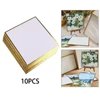 10 шт. доски Shikishi, квадратные, универсальные, японские белые доски Shikishi, доски для подписи художника, бумага васи для каллиграфии — изображение 6