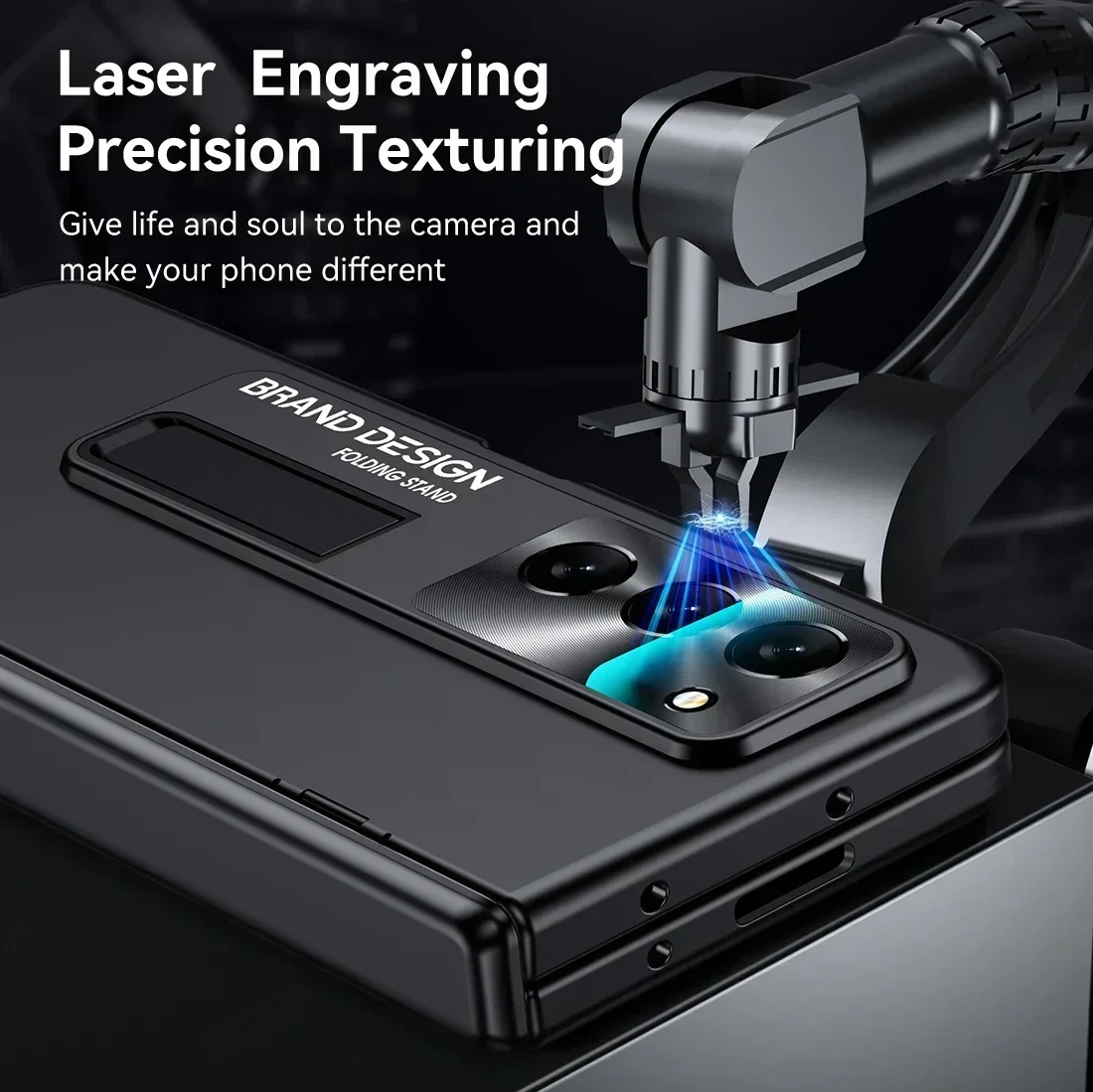 For Samsung Galaxy Z Fold 5 Case Full Hinge Protection Cover Built-in Screen Protector Kickstand Slim Shockproof Phone Case