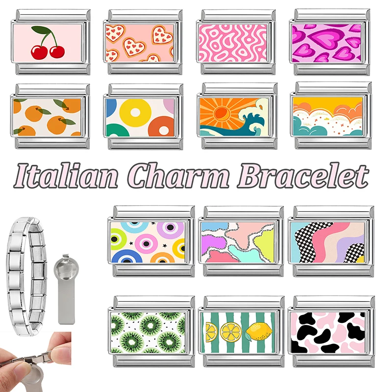 Women Jewelry Italian Charm Stainless Steel