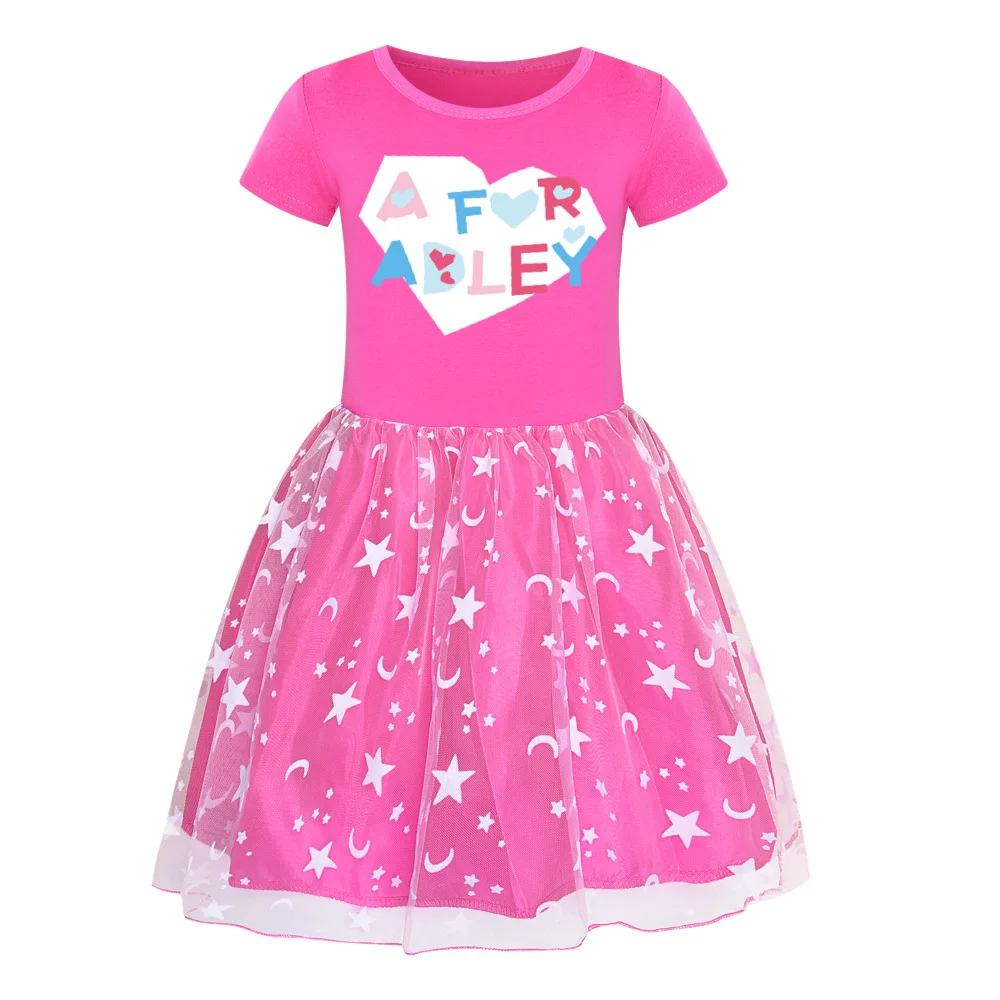 blue dress for baby girl A for Adley Birthday Party Pack