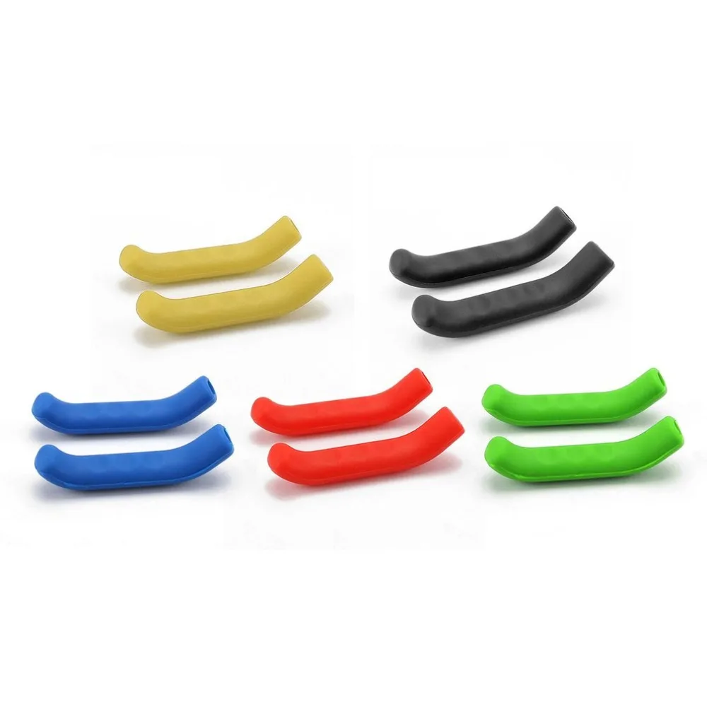 

1 Pair Bicycle Brake Lever Protector Mountain Bike Protector Silicone Protective Handle for Bicycle Accessories