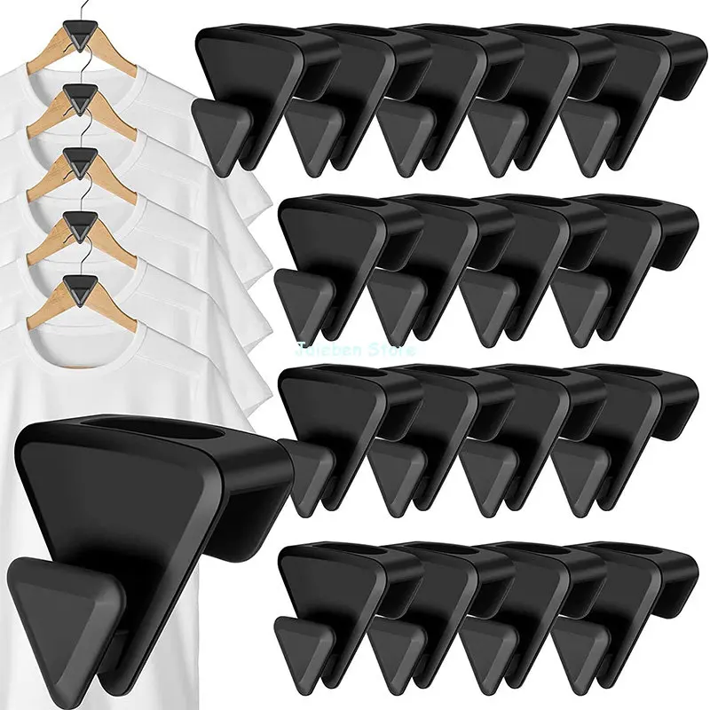 Clothes Hanger Connector Hooks Hanger Triangles Closet Extender Hangers