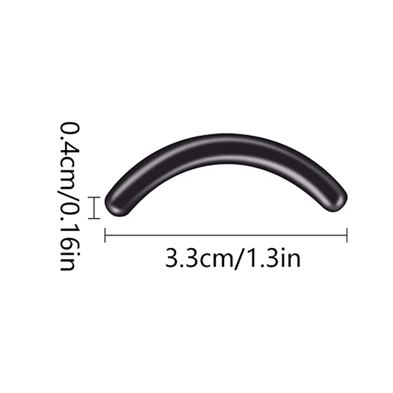 【30개/박스 속눈썹 컬러 접착 스트립(보관 상자 포함) 탄성 속눈썹 컬러 교체용 고무 스트립 액세서리】