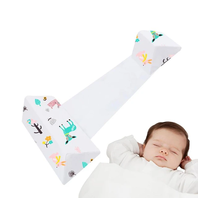 Infant Baby Side Sleep Pillow Support Wedge Newborn Anti-roll Cushion  Adjustable