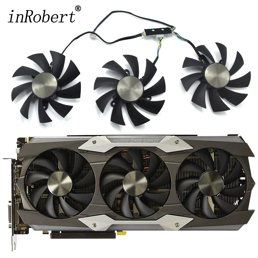 87Mm Ga92S2U Gtx 1080Ti Ventola Di Raffreddamento Cpu Originale Sostituire Per Zotac Gtx 1080Ti Amp Extreme 11G Ventola Di Raffreddamento Della Scheda