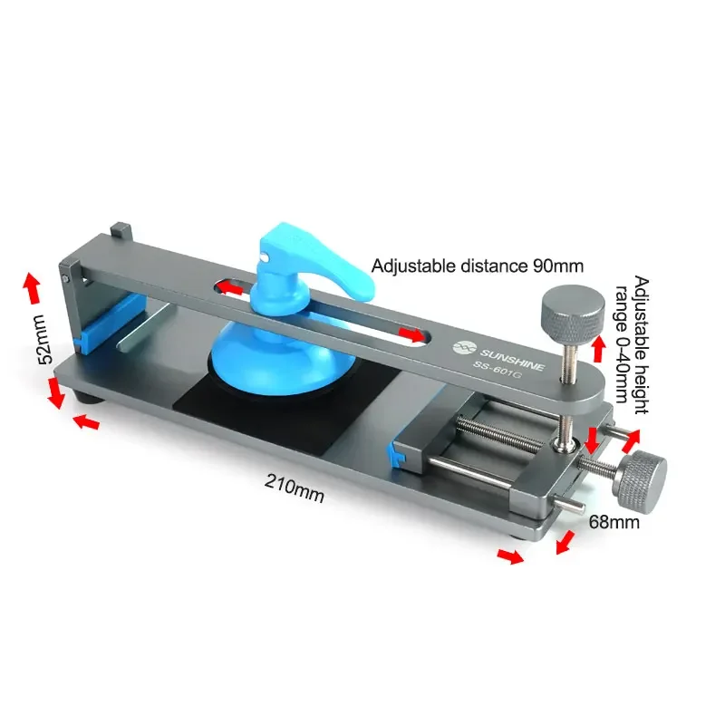 Mobile Phone Fixture SUNSHINE SS-601G LCD Screen Separator Mobile Phone Free Heating Screen Quick Removal Clamping Fixture