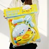 Toy water gun,Children Summer Outdoor Mini Cartoon Animals Baby BackpackdoughnutWater Gun, Beach Pool Party Fight Gun Toy 4