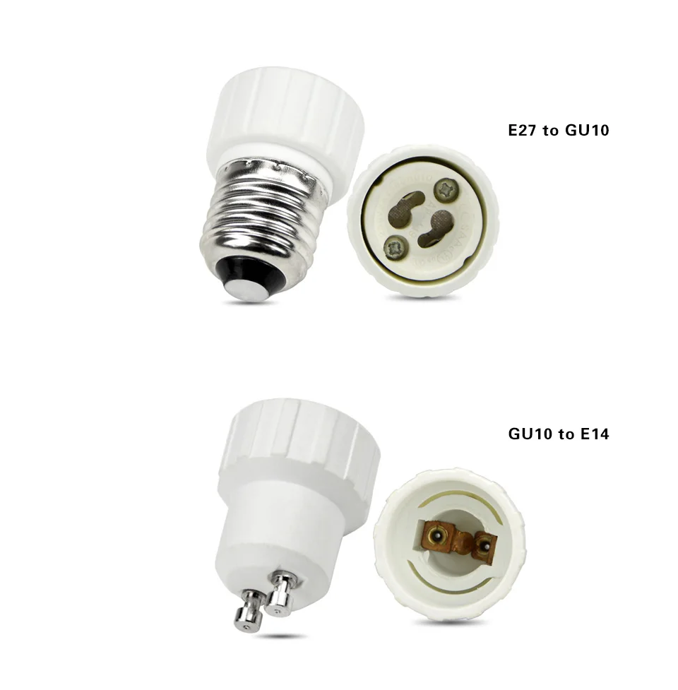 Lamp Bulb Holder 1PCS E27 Male to E14 G9 E12 B22 G4 MR16 GU10 Female Lamp Base Lamp Holder Converter Socket Adapter LED Corn Bulb light
