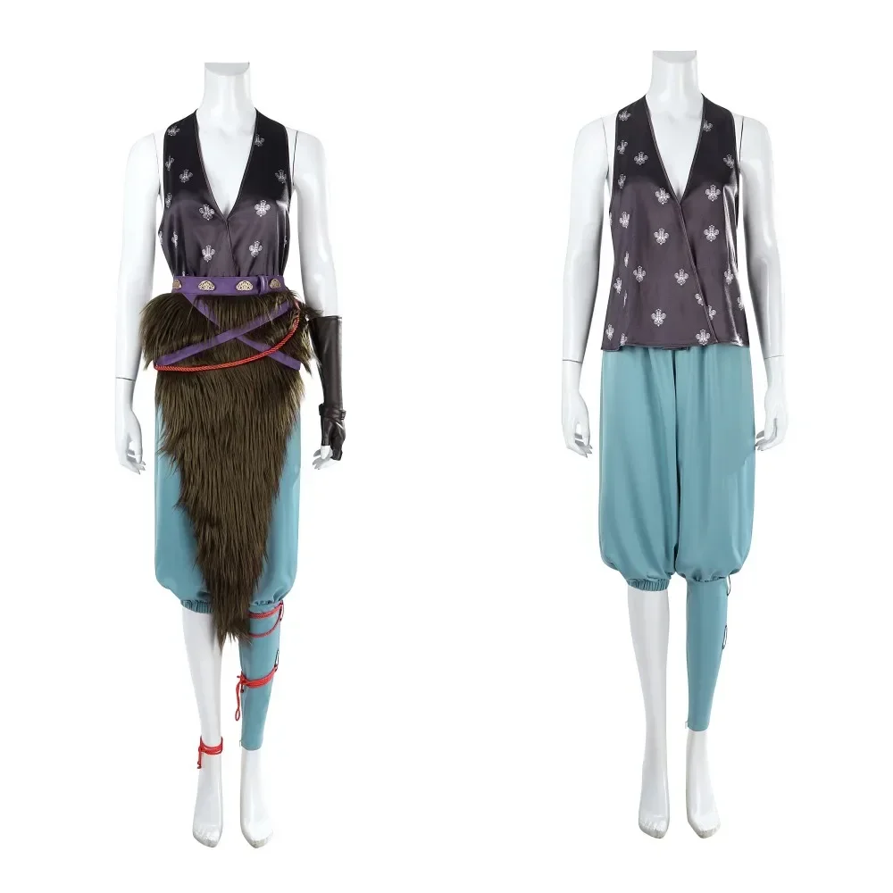 Black Myth: Wukong: Pingping | Traditional Chinese Outfit Cosplay Costume 46 Black Myth Wukong Pengpeng Traditional Outfit Cosplay Costume