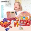 Conusea Cashier Toy Cash Register Calculator Children's Puzzle Play Toy Girl Boy Simulation Supermarket Store Shopping Cosplay 1