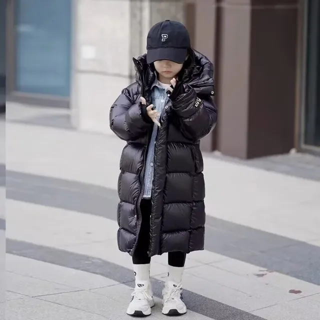 -30 Girls Thickened Down Jacket