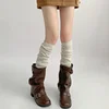 Night Teaching Room Foot Sock Women's Autumn Hose Gray Stepping Leg Warmer Ballet Sle White Pile Socks Calf Socks 2