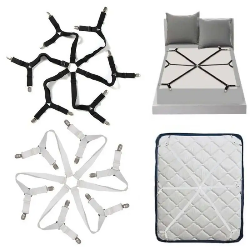 Bed Sheet Holders 4 Pcs for Bed Mattress Cover