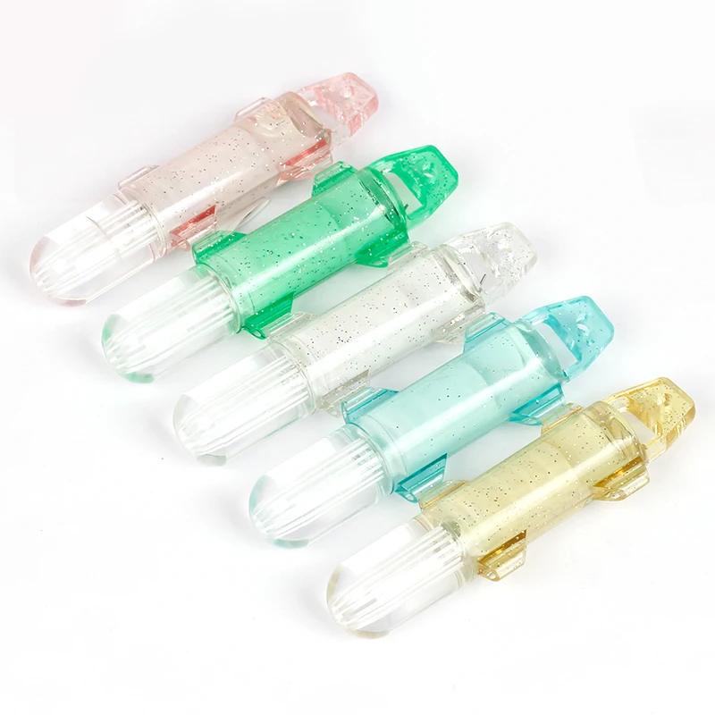 Fishing Light 1 pc mini LED deep diving lure glowing squid bait equipment