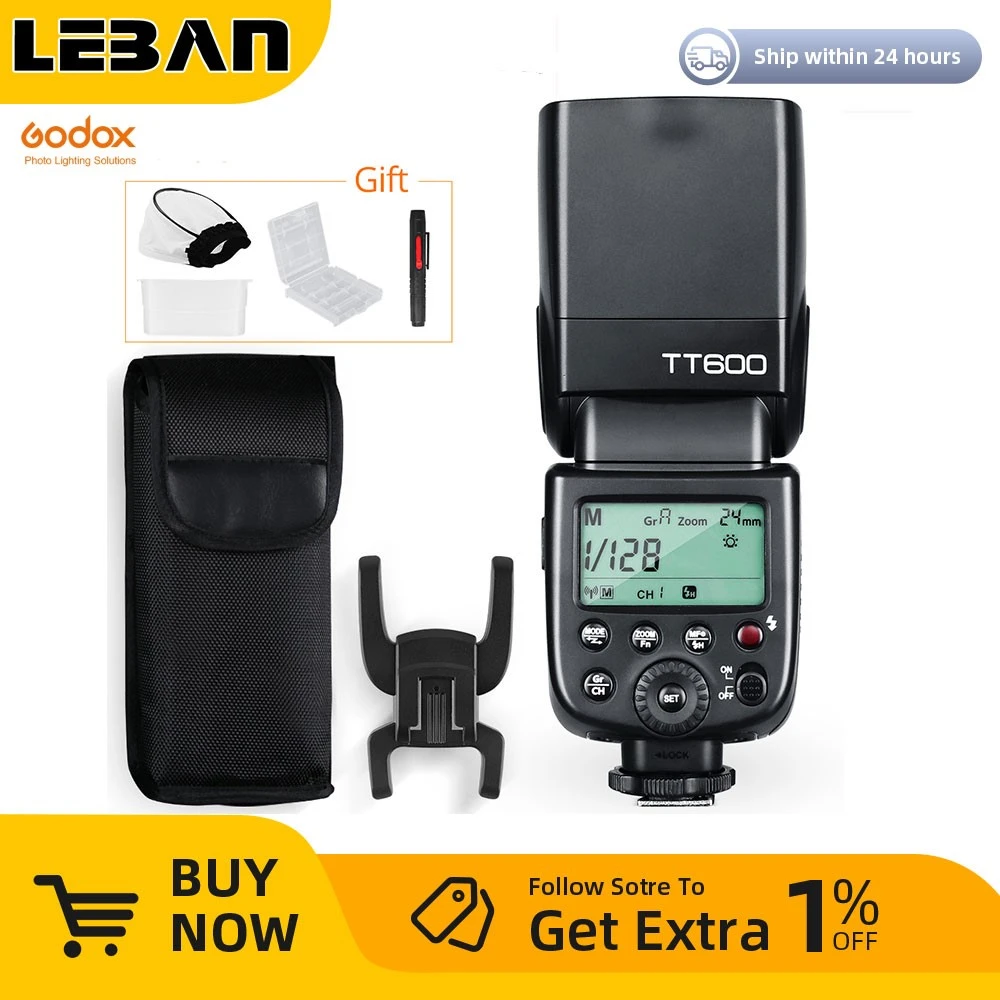 Camera Flash Speedlite | Godox Wireless Flash | Godox Tt600 Nikon ...