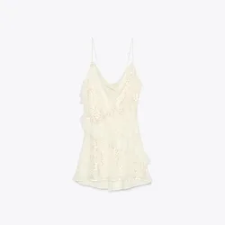 Glamorous Sequin Mini Skirt - High Street Fashion Chic - S (White top)