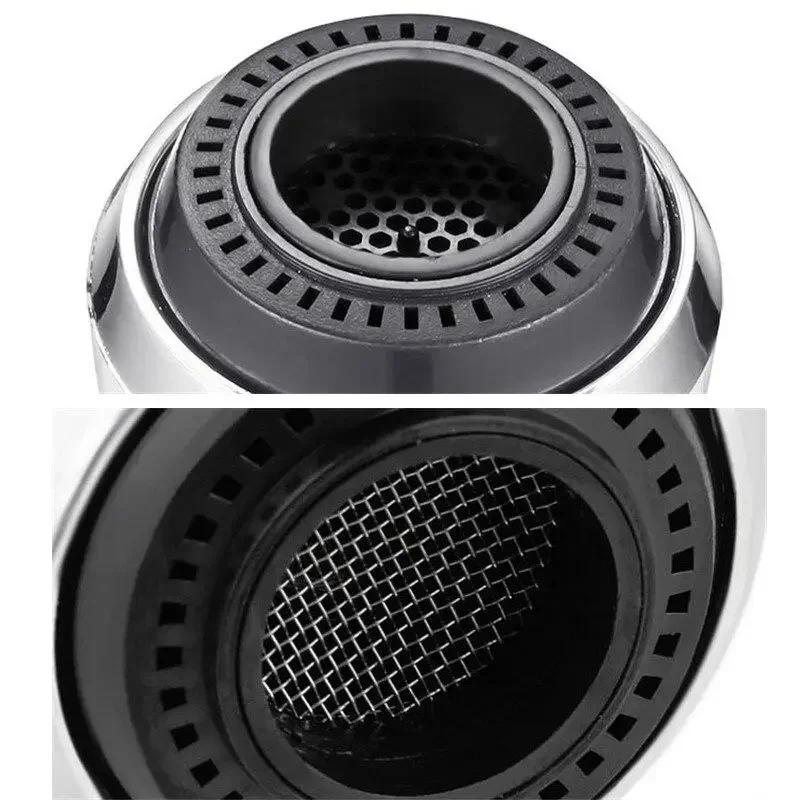 Faucet Aerator Rotating Water Saving Tap Connector Dual Mode Kitchen Faucet Aerator Diffuser Bubbler Filter Shower Head Nozzle