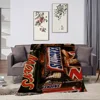 Hot Chocolate Bar Brand S-SnickerS Blanket Comfortable skin living room bed bedroom blanket suitable for travel and gifts 3