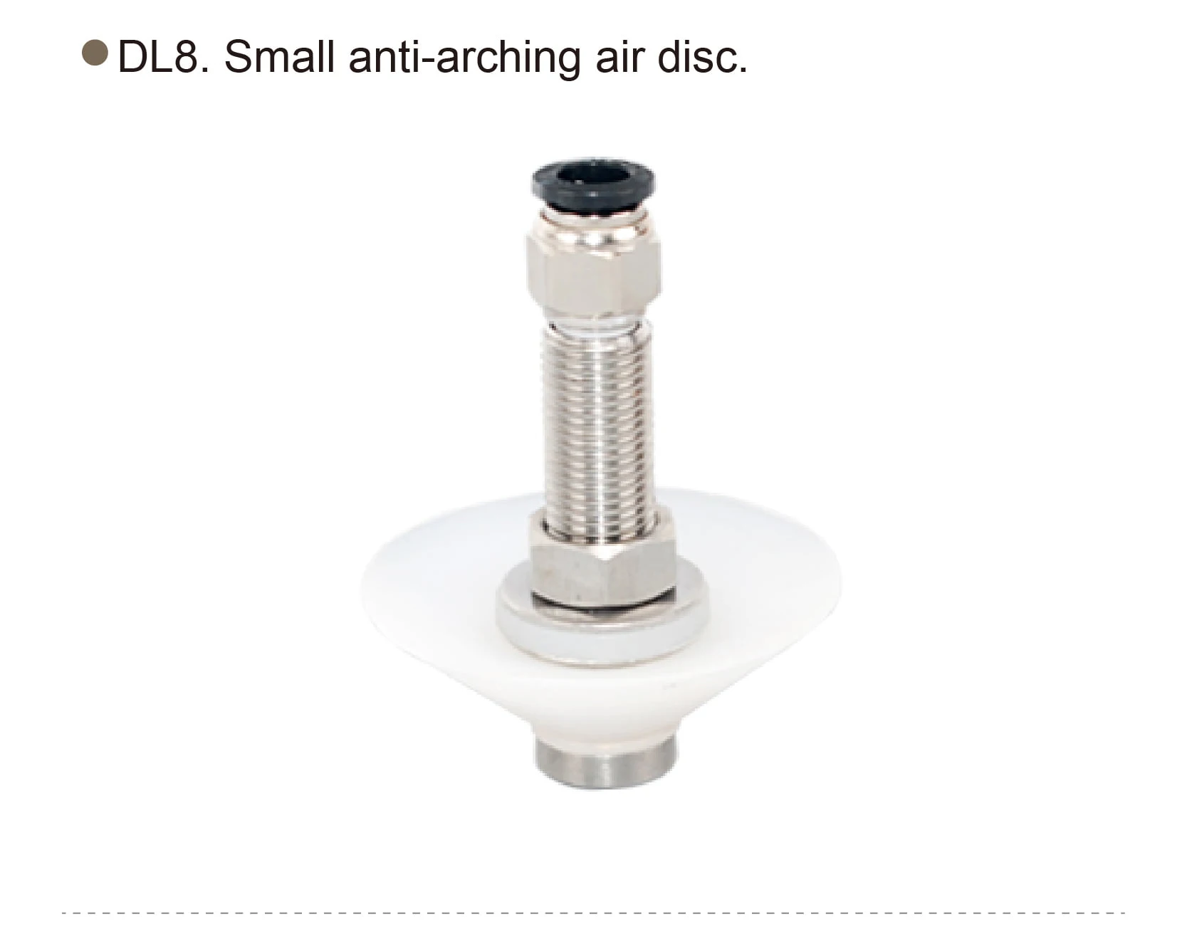 DL15 Vibrating Bin Aerator Air Pad Flow Aid Disc Stainless Steel Pneumatic Arch