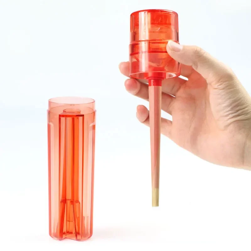 Herb Grinder SMO 3in1 Protable Tobacco Filling Grinding Storage Integrated Set Dry Herb Roller Paper Pipes for Smoking Tools