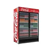 Refrigerator with Glass Door for Beverage Display and Promotion 3